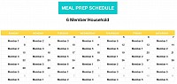 MealShare Rotational Schedule Template