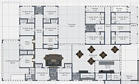 Logos Nostos House, Upper Level Basic Wing Floor Plan