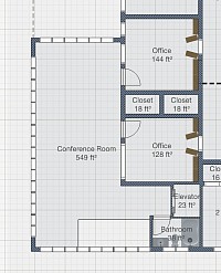 Logos Nostos Offices Suite, Upper Level Floor Plan